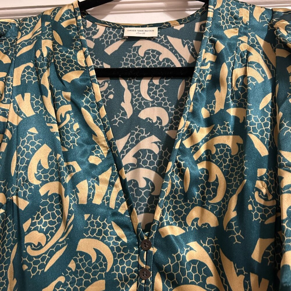 Dries Van Noten Studio 38 printed dress - Picture 3 of 7